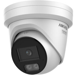 Hikvision DS-2CD2387G3-LI2UY(2.8mm) 8MP Smart Hybrid Light with ColorVu Turret IP Camera, 2.8mm Fixed Lens